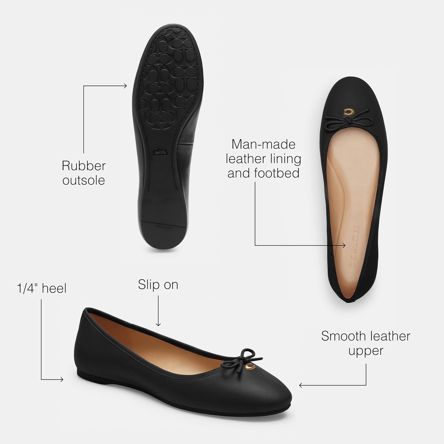 Women'S Abigail Ballet Flat