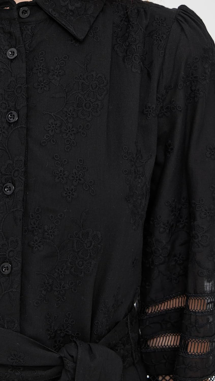 Women'S Cotton Eyelet Magnolia Dress