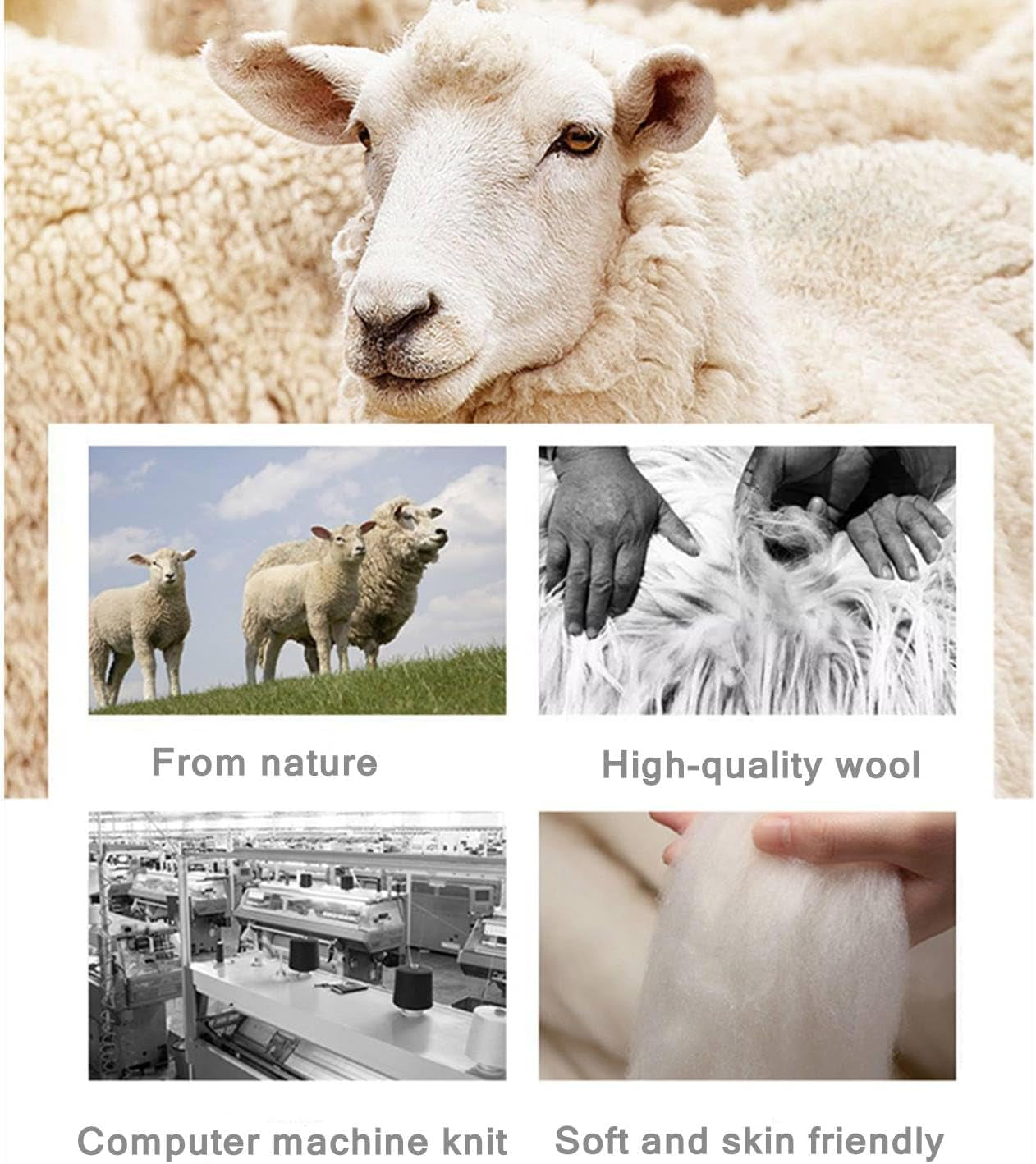 100% Wool Sweater Dress Women'S Mock Neck Pit Strips Slim V-Neck Long Sleeve Pullover A-Line Knitted Dress