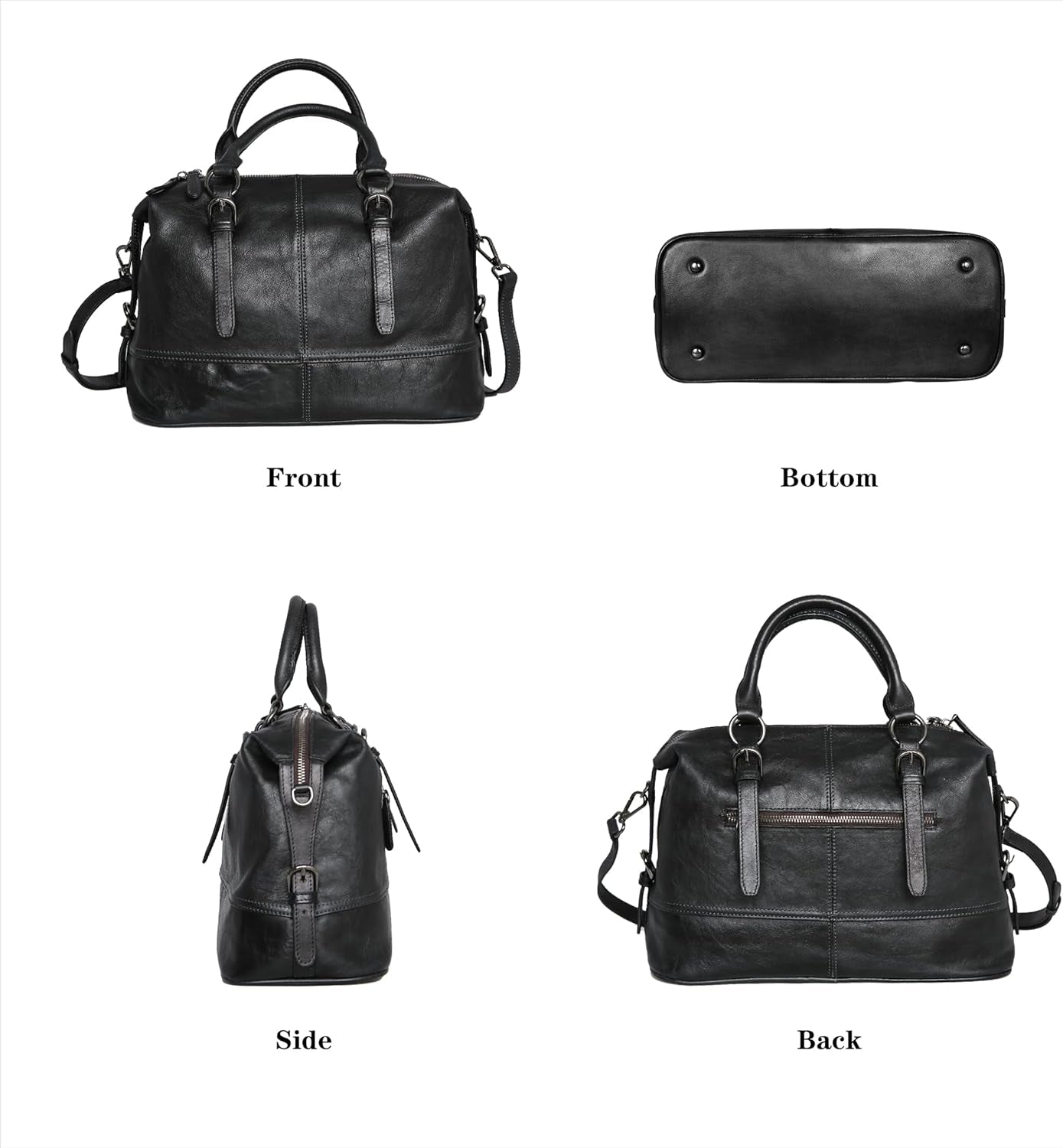 Women'S Designer Leather Purses Tote Bag for Work Top Handle Handbag Shoulder Bag Large Capacity Cross Body Bag