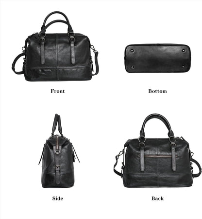 Women'S Designer Leather Purses Tote Bag for Work Top Handle Handbag Shoulder Bag Large Capacity Cross Body Bag