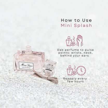 Miss  Eau De Parfum Mini Splash for Women, 0.17 Ounce