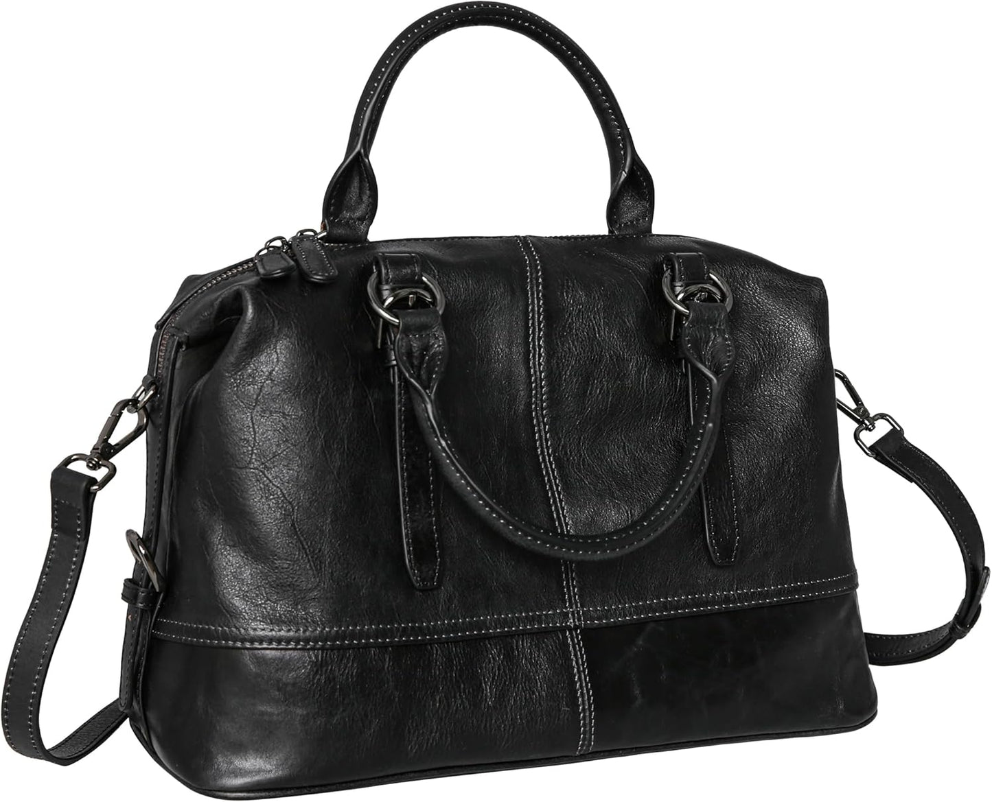 Women'S Designer Leather Purses Tote Bag for Work Top Handle Handbag Shoulder Bag Large Capacity Cross Body Bag