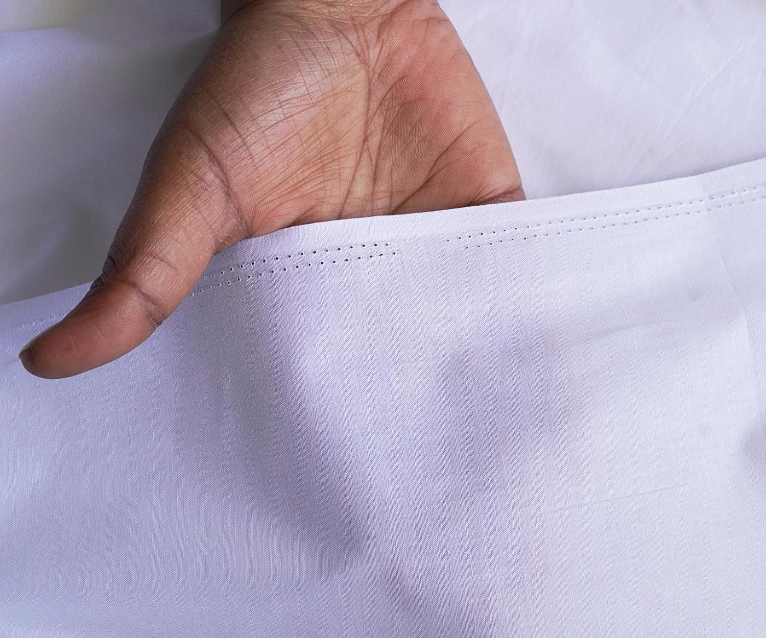 Light Weight 100% Cotton Cambric Fabric 42 Inch X 1 Yard Soft Cambric Fabric Material for Sewing, Apparel, Quilting & Craft Cloth