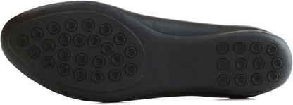 Women'S Genuine Leather Comfort Slip on Ballet Flats