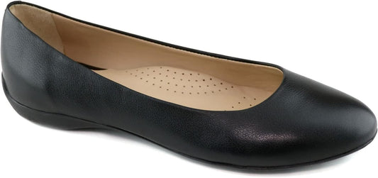 Women'S Genuine Leather Comfort Slip on Ballet Flats
