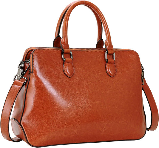 Genuine Leather Purses and Handbags for Women Tote Bags Shoulder Purses Crossbody Bag Top Handle Handbags