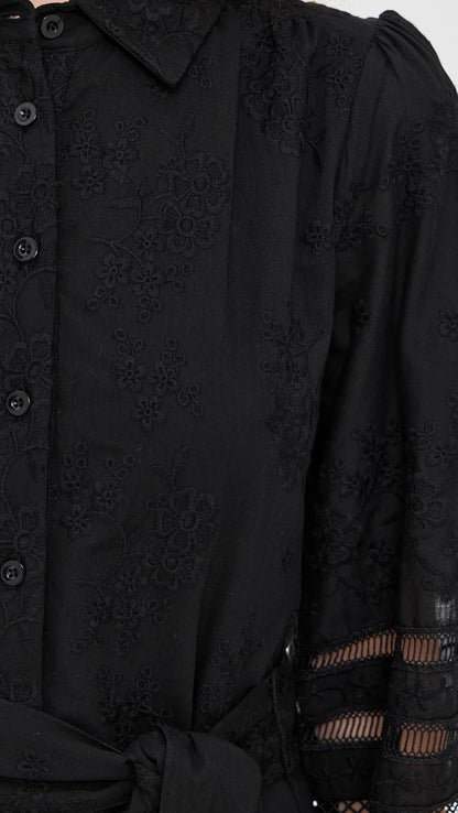 Women'S Cotton Eyelet Magnolia Dress